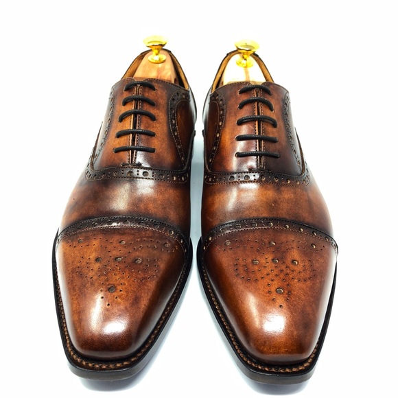 Oxford Cap Toe Dress Shoe - Picture 3 of 3